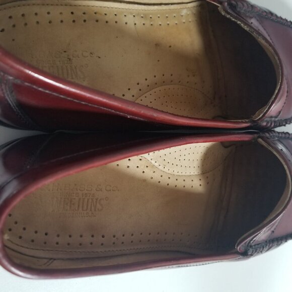 G.H. Bass Weejun's Women's Penny Office Career Cherry Loafers Sz 12C - Picture 13 of 15